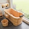 Alfi Brand ALFI brand AB6604 Round Wooden Cedar Foot Soaking Tub AB6604 - alternate 3